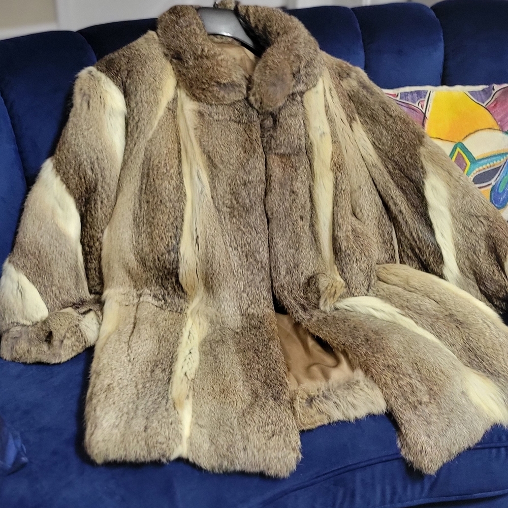 Riedel Brown and Cream Teddy Jacket